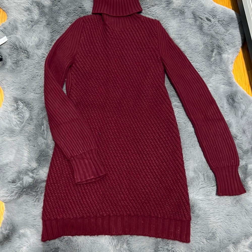 Celine - sweater dress - 100% wool -Size S